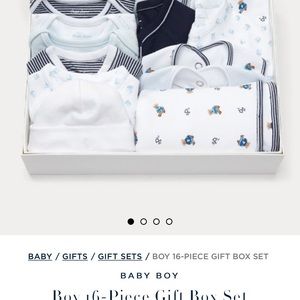 Ralph Lauren 16 Piece boys gift set